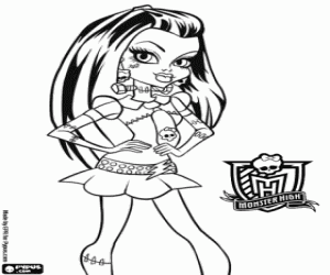 για ζωγραφική Frankie Stein, Monster High