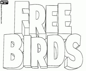 για ζωγραφική Free Birds λογότυπο