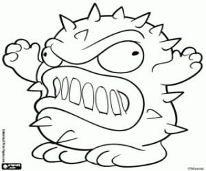 για ζωγραφική Germit, Bin Monster του Trash Pack