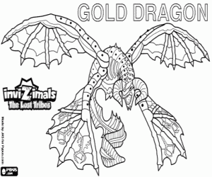 για ζωγραφική Gold Dragon, Invizimals The Lost Tribes