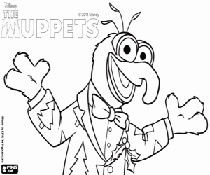 για ζωγραφική Gonzo τα Χριστούγεννα Muppets