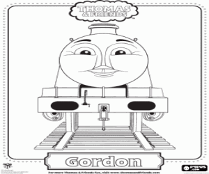 για ζωγραφική Gordon, το σαφές τραίνο