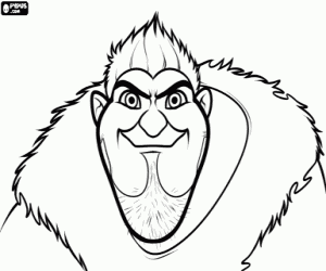 για ζωγραφική Grug, ένα προϊστορικό άνθρωπο