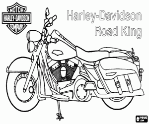 για ζωγραφική Harley-Davidson Road King