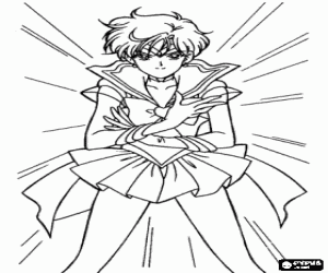για ζωγραφική Haruka Tenou, Sailor Uranus