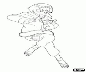 για ζωγραφική Hinata Hyuga, Naruto χαρακτήρα