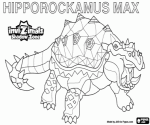 για ζωγραφική Hipporockamus Max, Invizimals Shadow Zone