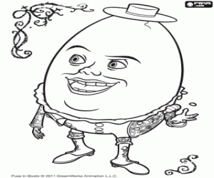 για ζωγραφική Humpty Dumpty, ΧΑΜΠΤΙ ΝΤΑΜΠΤΙ
