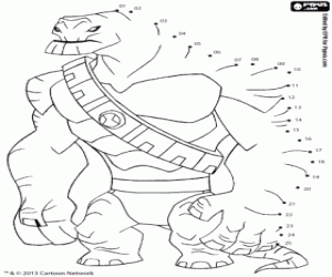 για ζωγραφική Humungousaur,-να τελεία-τελεία