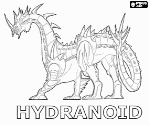 για ζωγραφική Hydranoid Bakugan