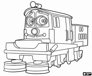 για ζωγραφική Irving, μια ατμομηχανή Chuggington