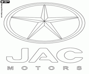 για ζωγραφική JAC Motors λογότυπο