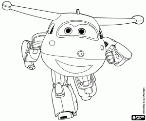 για ζωγραφική Jett από Super Wings