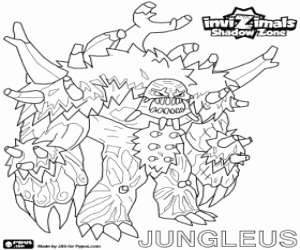 για ζωγραφική Jungleus, Invizimals Shadow Zone