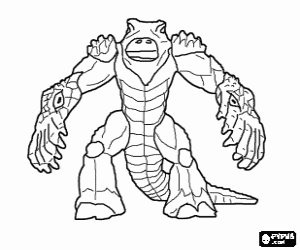 για ζωγραφική L'imprevedibile silente, Gormiti