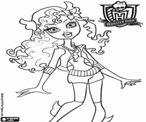για ζωγραφική Lagoona Blue, Monster High