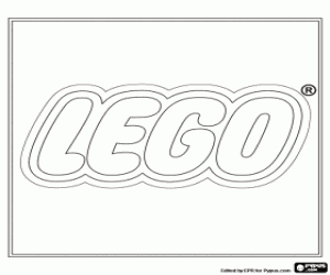για ζωγραφική Lego λογότυπο, παιχνίδια κατασκευής