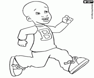 για ζωγραφική Little Bill με την μπλούζα