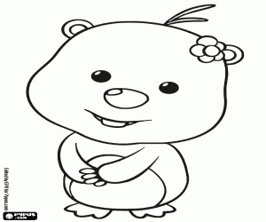 για ζωγραφική Loopy ο κάστορας