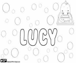 για ζωγραφική Lucy, υποκοριστικό όνομα