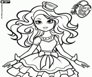 για ζωγραφική Madeline Hatter, Ever After High