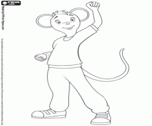 για ζωγραφική Marco, η χορεύτρια, φίλος της Αντζελίνα