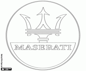 για ζωγραφική Maserati λογότυπο
