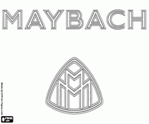 για ζωγραφική Maybach λογότυπο