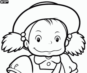 για ζωγραφική Mei, χαρακτήρα του μου Totoro γείτονα