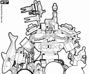 για ζωγραφική Metal Beard, η Lego ταινίας χαρακτήρα