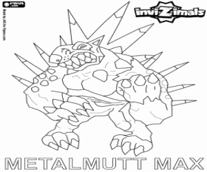 για ζωγραφική Metalmutt Max, Invizimals