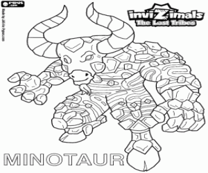 για ζωγραφική Minotaur, Invizimals The Lost Tribes