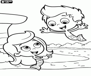 για ζωγραφική Molly και Gil μιλώντας