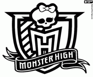 για ζωγραφική Monster High Logo