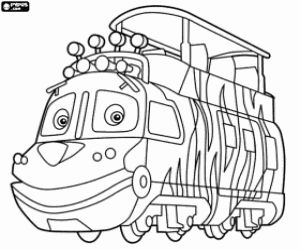 για ζωγραφική Mtambo, ένα τρένο σαφάρι, Chuggington