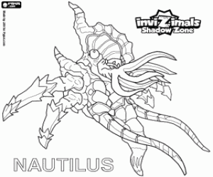 για ζωγραφική Nautilus, Invizimals Shadow Zone