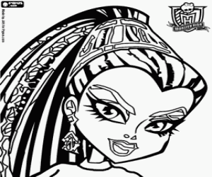 για ζωγραφική Nefera de Nile, Monster High