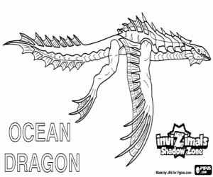 για ζωγραφική Ocean Dragon, Invizimals Shadow Zone