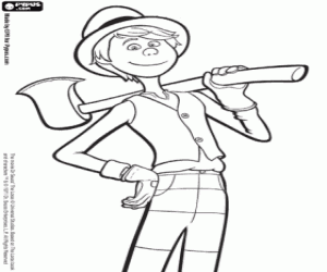 για ζωγραφική Once-Ler με το τσεκούρι, Lorax