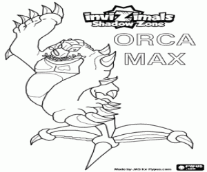 για ζωγραφική Orca Max, Invizimals Shadow Zone