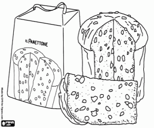 για ζωγραφική Panettone, Χριστούγεννα στην Ιταλία