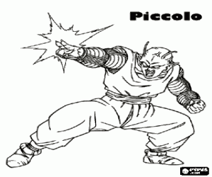 για ζωγραφική Piccolo, πολεμιστής από Dragon Ball