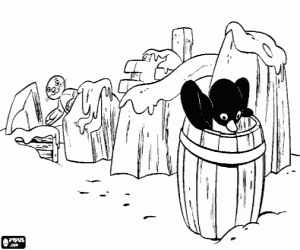 για ζωγραφική Pingu, Robby και τα μπλοκ του πάγου