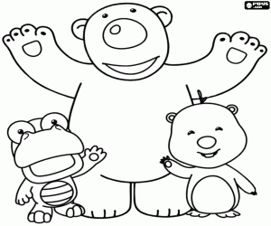 για ζωγραφική Poby, Crong και Loopy