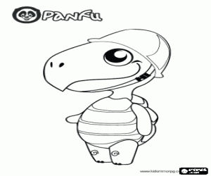 για ζωγραφική Pokopet, μια χελώνα Panfu