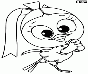 για ζωγραφική Priscilla, φίλος του Calimero