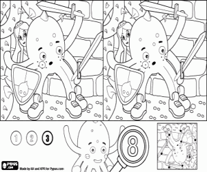 για ζωγραφική Pypus και η πριγκίπισσα, οι διαφορές