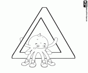 για ζωγραφική Pypus με το Ελληνικό γράμμα Δέλτα, Δ