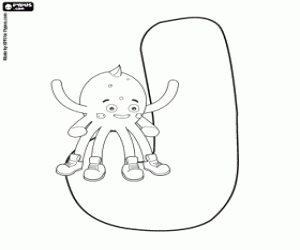 για ζωγραφική Pypus συνεδρίαση σχετικά με το γράμμα J