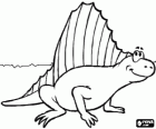 Dimetrodon, σαρκοβόρα ερπετά όπως ένα θηλαστικό